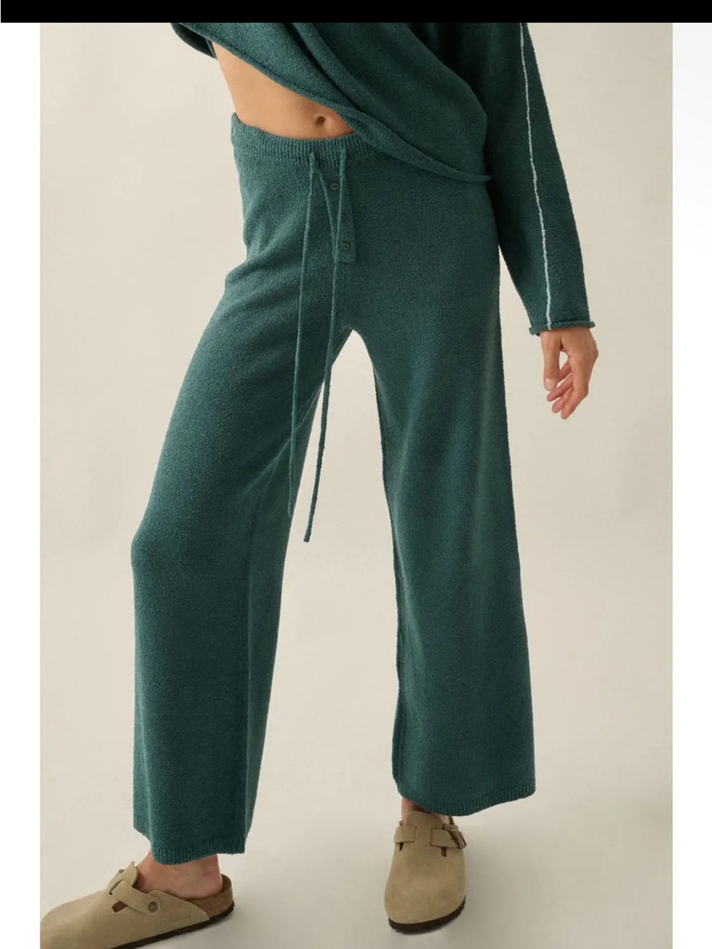 🆕🤍TEAL NIKKI KNIT PANT
